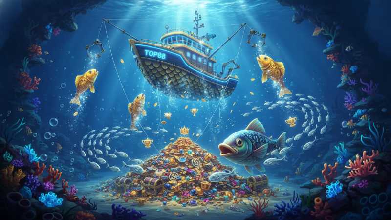 Ganhos e Pr&ecirc;mios no TOP88 Pescaria